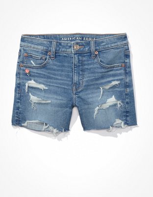 AE Denim Mom Shorts