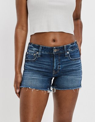 Womens midi sales jean shorts