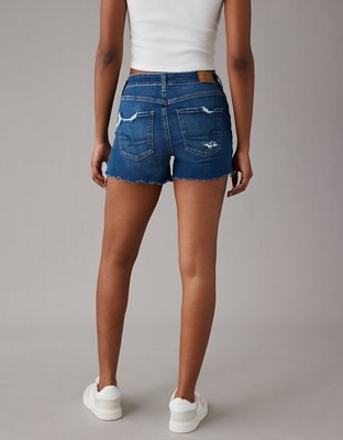 AE Next Level Ripped Denim Midi Short