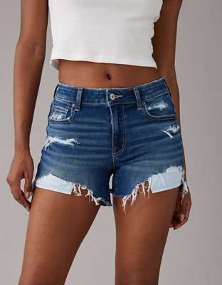 AE Next Level Low-Rise Denim Short Short