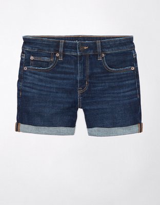 AE Next Level Low-Rise Denim Midi Short