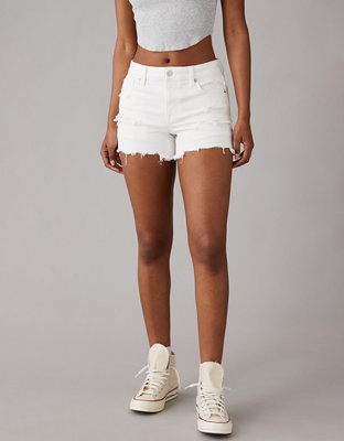 DONDUP knee-length denim shorts - White
