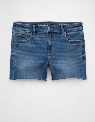 AE Next Level Low-Rise Denim Midi Short