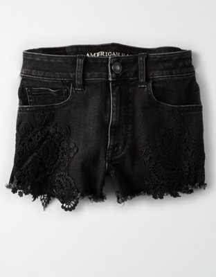 Женские джинсы American Eagle AE Denim X High-Waisted Denim Short Short — фото 3