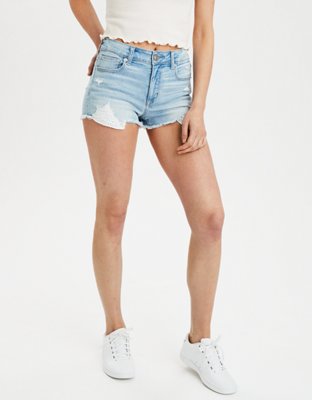 American eagle high waisted jean shorts sale