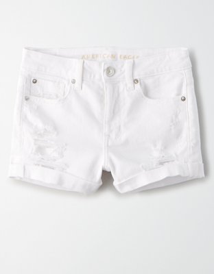 high waisted denim shorts american eagle