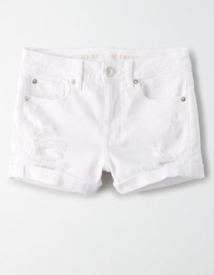 AE High-Waisted Denim Short Short