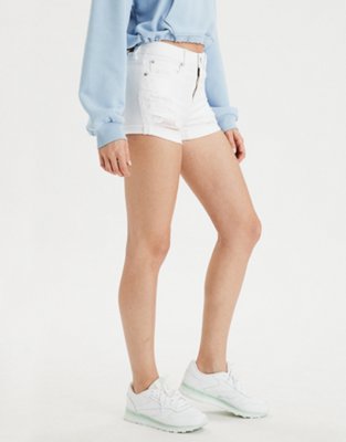 AE High-Waisted Denim Short Short