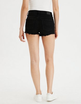 american eagle high rise shorts