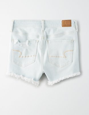 Женские джинсы American Eagle AE Ne(x)t Level High-Waisted Denim Short Short — фото 4