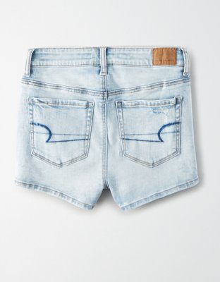 AE Ne(x)t Level High-Waisted Denim Short Short