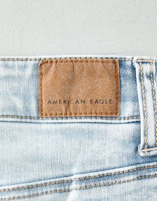 AE Ne(x)t Level High-Waisted Denim Short Short