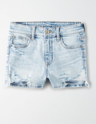 AE Ne(x)t Level High-Waisted Denim Short Short