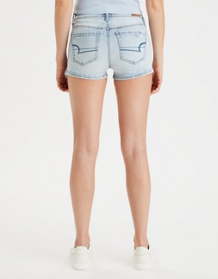 AE Ne(x)t Level High-Waisted Denim Short Short