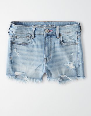 AE Pride Ne(x)t Level High-Waisted Denim Short Short