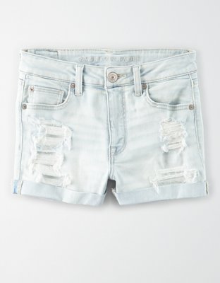 AE Ne(x)t Level High-Waisted Denim Short Short