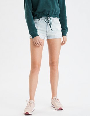 AE Ne(x)t Level High-Waisted Denim Short Short