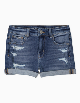 AE Dream High-Waisted Denim Short Short