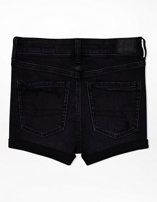 Женские джинсы American Eagle AE High-Waisted Denim Short Short — фото 4