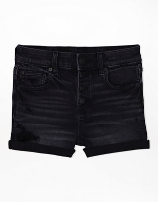 Женские джинсы American Eagle AE High-Waisted Denim Short Short — фото 3
