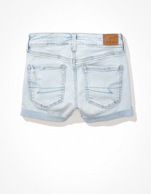 AE Ne(x)t Level High-Waisted Denim Short Short