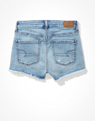 AE Ne(x)t Level High-Waisted Denim Short Short