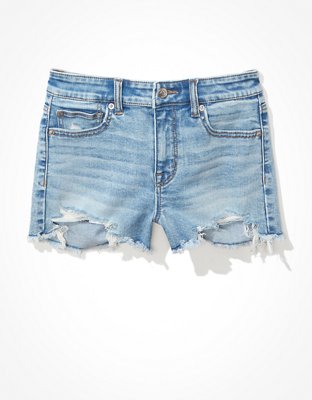 AE Ne(x)t Level High-Waisted Denim Short Short