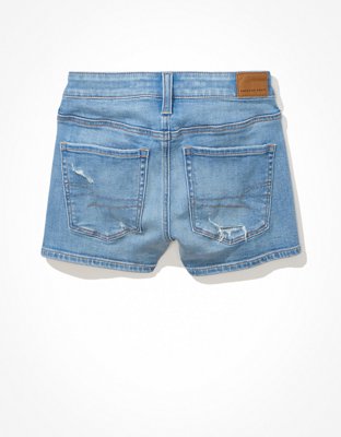 AE Ne(x)t Level High-Waisted Denim Short corto