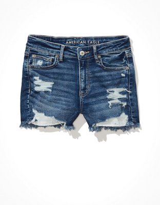 Ae next level high waisted denim short sales short