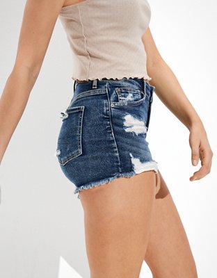 AE Ne(x)t Level High V-Rise Denim Short Short