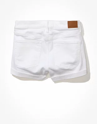 AE Stretch High-Waisted Denim Short Short