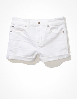 AE Stretch High-Waisted Denim Short Short