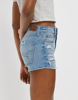 AE Next Level High-Waisted Denim Short Short