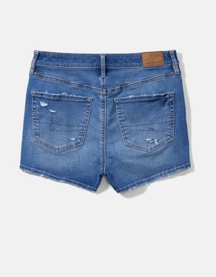 AE Ne(x)t Level High V-Rise Denim Short Short