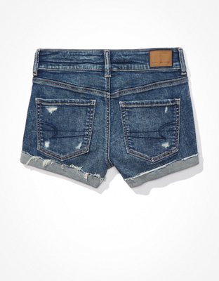 AE Ne(x)t Level High-Waisted Denim Short Short