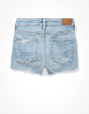 AE Ne(x)t Level Denim Short Corto Cintura Alta