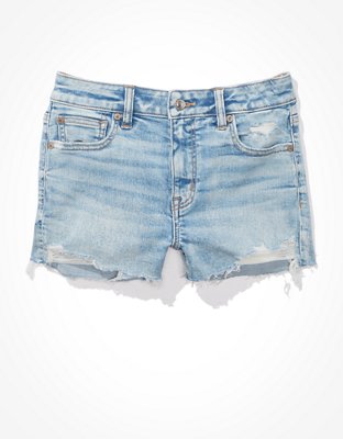 AE Ne(x)t Level Super High-Waisted Denim Short Short