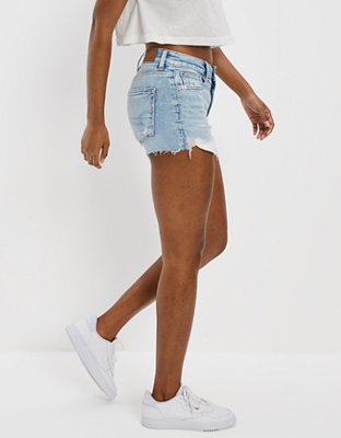 AE Ne(x)t Level Denim Short Corto Cintura Alta