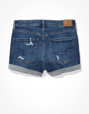 AE Ne(x)t Level High V-Rise Denim Short Short