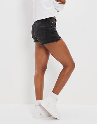 AE Ne(x)t Level High-Waisted Denim Short Short