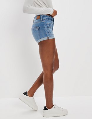 AE Ne(x)t Level High-Waisted Denim Short corto