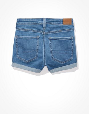 AE Ne(x)t Level High-Waisted Denim Short corto