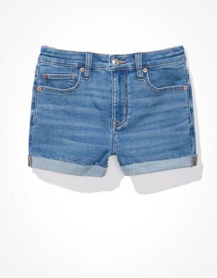 AE Ne(x)t Level High-Waisted Denim Short corto
