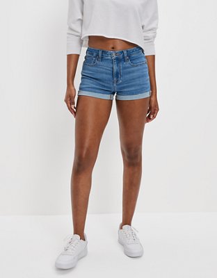 AE Ne(x)t Level High-Waisted Denim Short Short