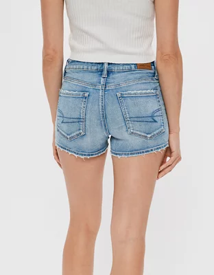 AE Ne(x)t Level High-Waisted Denim Short Short