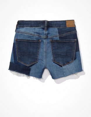 Женские джинсы American Eagle AE Ne(x)t Level Real Good Repurposed High-Waisted Denim Short Short — фото 4