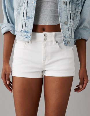 AE Next Level High-Waisted Denim Short