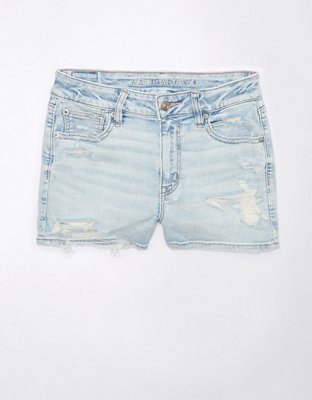 Product  AE Next Level High-Waisted V-Rise Denim Short Short