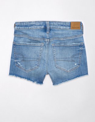 AE Next Level High-Waisted Denim Short Short