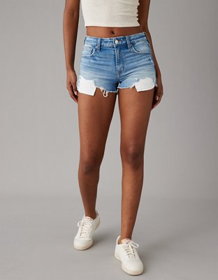 The Turnbow High Waist Distressed Shorts Curves • Impressions